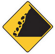 falling rocks